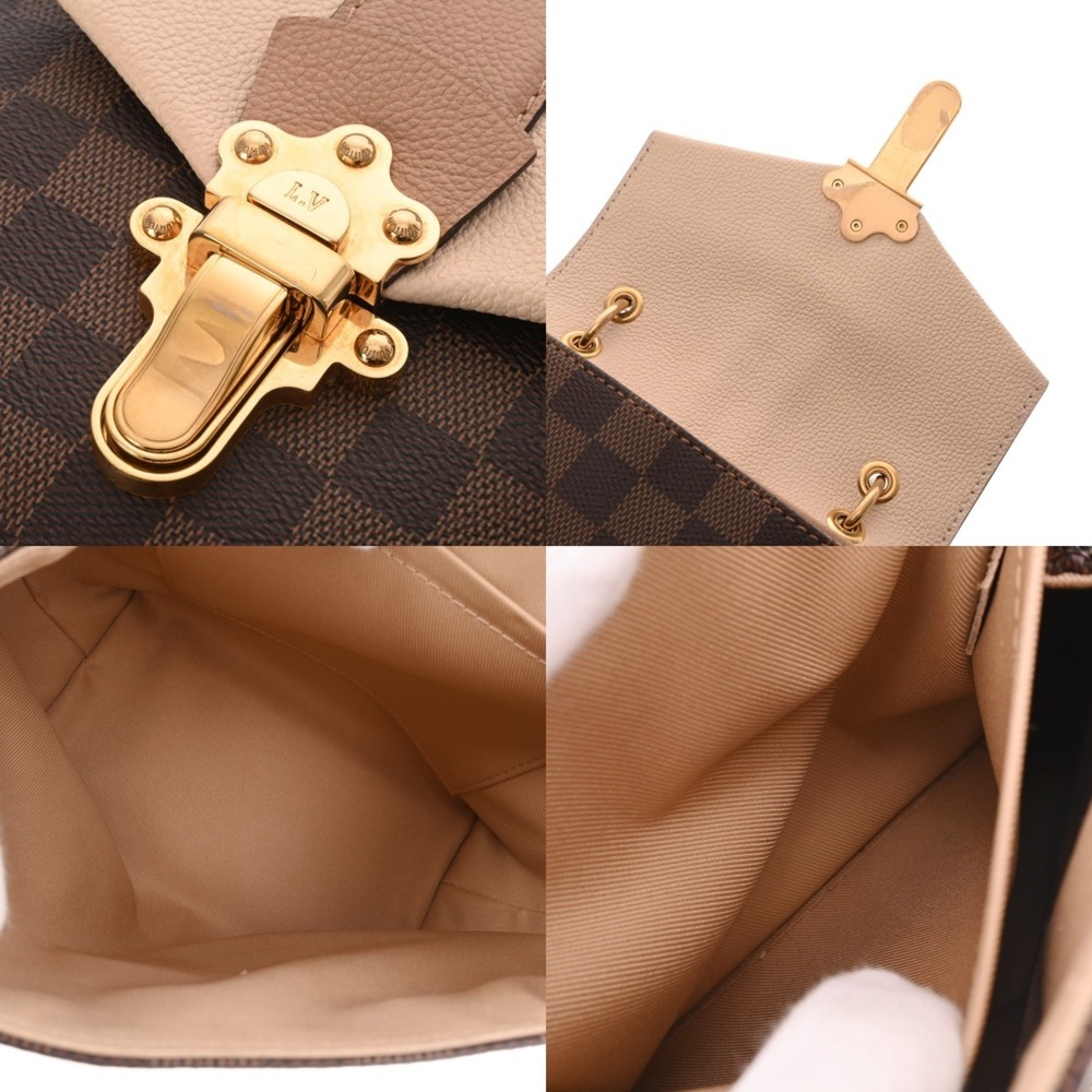 LOUIS VUITTON Brown Damier Canvas Backpack - Picture 10 of 11